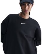 Nike Bluza de trening supradimensionata cu maneci cazute - Negru