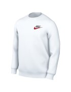 Nike Bluza pentru Barbati - m nk club+ ft lbr crew - FB7684-100 - Alb - Alb