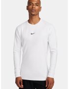 Nike Bluza slim fit cu tehnologie Dri Fit pentru fitness Pro Warm - Alb