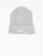 Nike Caciula unisex striata Peak - Gri melange