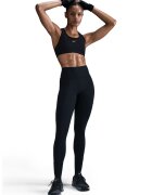 Nike Colanti cu talie inalta - pentru fitness - Negru