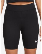 Nike Colanti scurti cu talie inalta Sportswear - Negru