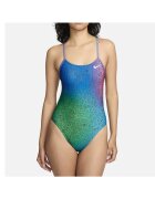 Nike Costum inot piscina femei Multi Print Cutout One Piece - Multicolor