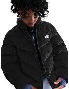 Nike Geaca bufanta si matlasata - Alb/Negru