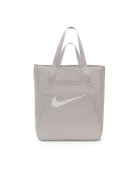 Nike Geanta tote cu logo pentru sala - Grej