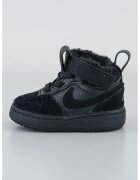 Nike Ghete cu inchidere velcro Court Borough - Negru