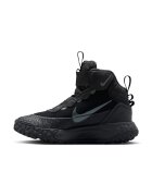 Nike Ghete cu insertii din piele Terrascout - Negru/Gri antracit