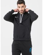 Nike Hanorac cu buzunar kangaroo Club Team 20 - Alb/Negru