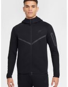 Nike Hanorac cu fermoar si logo - Negru