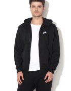Nike Hanorac cu fermoar Sportswear Club - Negru