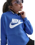 Nike Hanorac cu imprimeu logo cauciucat Club - Albastru deschis