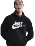 Nike Hanorac cu logo frontal Club - Negru/Alb optic