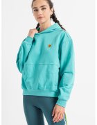 Nike Hanorac cu maneci cazute pentru tenis Court - Verde menta