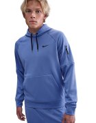 Nike Hanorac cu maneci raglan - pentru fitness Therma - Albastru deschis