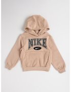 Nike Hanorac din amestec de bumbac cu imprimeu - Negru/Maro nisip