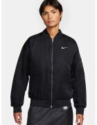 Nike Jacheta bomber cu detalii cu fronseuri - Negru
