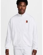 Nike Jacheta cu fermoar pentru tenis Heritage - Alb optic