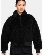 Nike Jacheta din fleece cu buzunare laterale Sportwear - Negru