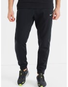 Nike Pantaloni conici cu logo - pentru fitness - Negru