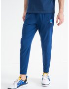 Nike Pantaloni conici de trening cu logo - Albastru inchis