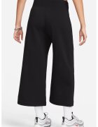 Nike Pantaloni crop de trening cu talie inalta - Negru