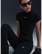 Nike Pantaloni cu croiala ampla si logo - Negru