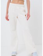 Nike Pantaloni cu talie medie si logo - pentru tenis - Crem