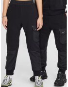 Nike Pantaloni de trening cargo cu segmente din fleece - Negru