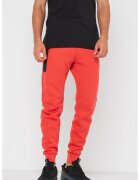 Nike Pantaloni de trening cu buzunare cu fermoar - Rosu melage