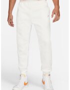 Nike Pantaloni de trening cu buzunare laterale - Alb fildes