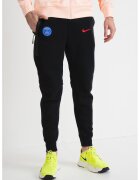 Nike Pantaloni de trening cu buzunare laterale - pentru fotbal PSG - Rosu/Negru