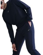 Nike Pantaloni de trening din amestec de bumbac cu buzunzare laterale - Bleumarin