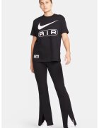 Nike Pantaloni evazati cu slit frontal Air - Negru