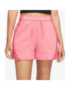 Nike Pantaloni pentru Femei - w nsw air flc mr short - DV8052-611 - Roz - Roz