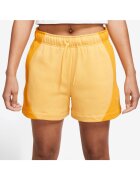 Nike Pantaloni pentru Femei - w nsw air flc mr short - DV8052-795 - Auriu - Auriu
