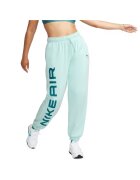 Nike Pantaloni pentru Femei - w nsw air flc os hr jggr - FB8051-346 - Verde - Verde
