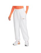 Nike Pantaloni pentru Femei - w nsw phnx flc hr os pant prnt - FN7716-100 - Alb - Alb