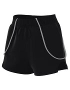 Nike Pantaloni pentru Femei - w nsw street hr 2" flc short - FN2297-010 - Negru - Negru