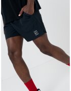 Nike Pantaloni scurti cu banda elastica in talie si buzunare laterale - Negru