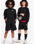 Nike Pantaloni scurti cu snur si logo - Negru