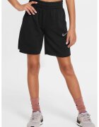 Nike Pantaloni scurti cu talie inalta - Negru stins
