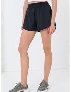 Nike Pantaloni scurti cu talie inalta pentru tenis - Negru