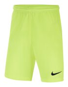 Nike Pantaloni scurti cu tehnologie Dri-FIT pentru fotbal Park III - Verde neon