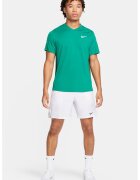 Nike Pantaloni scurti cu tehnologie Dri Fit pentru tenis Court Victory - Negru/Alb optic
