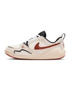 Nike Pantofi Air Jordan din plasa cu garnituri din piele - pentru baschet - Alb/Bej deschis