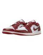 Nike Pantofi barbati Air Jordan 1 Low Se - piele naturala - rosu/alb