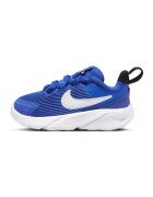 Nike Pantofi cu insertii sintetice - pentru alergare Star Runner 4 - Negru/Albastru indigo/Alb murdar