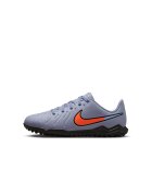 Nike Pantofi Jr. Tiempo Legend 10 Club Turf pentru fotbal - Albastru prafuit/Portocaliu deschis