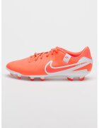 Nike Pantofi Legend 10 Academy din piele ecologica pentru fotbal - Alb/Roz aprins