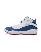 Nike Pantofi pentru baschet barbati 303267841 - Piele naturala - Alb - Alb